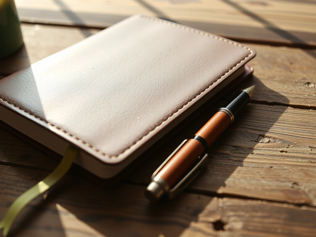 Notes i długopis - narzędzia pracy dietetyka